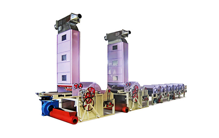 自動吸料開花機(jī)清彈機(jī)聯(lián)合機(jī)組